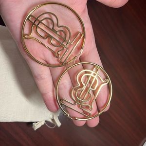 Burberry earrings